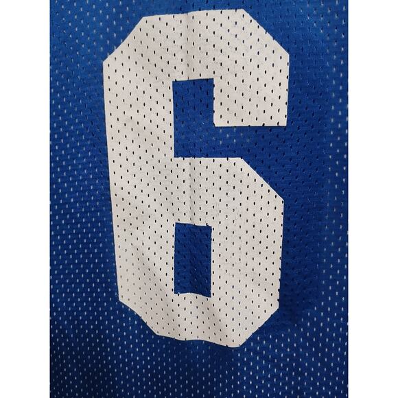 Vntg Gatorade Jr. NBA Championship Series Mesh Tank Top Mens XL Blue Reversible - Picture 7 of 15